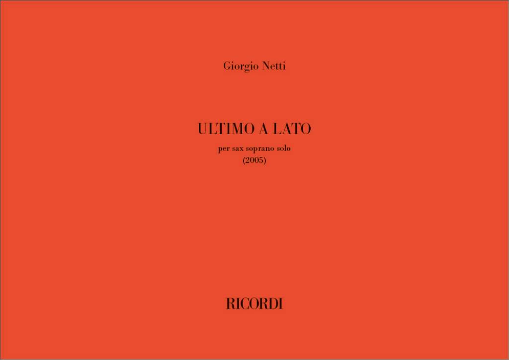 Ultimo a lato
